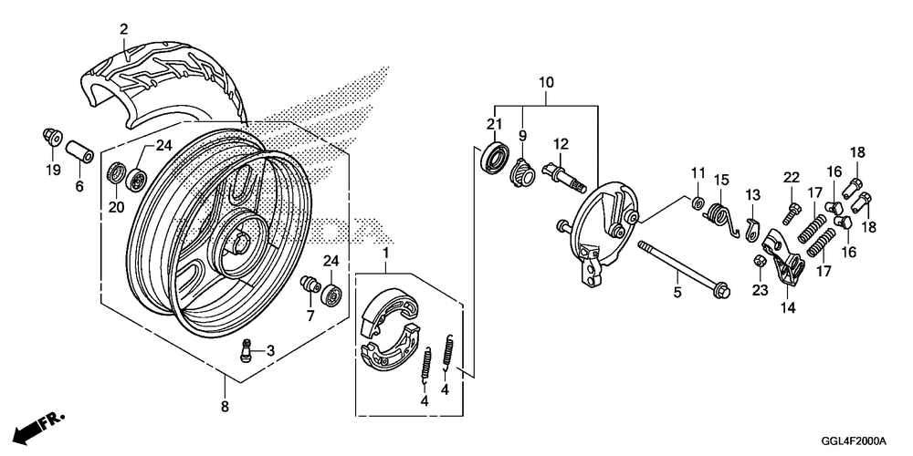 Front wheel