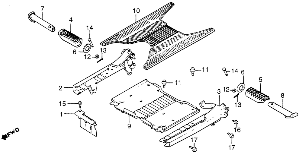 Floor panel & floor board