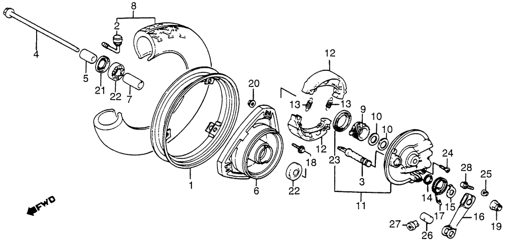 Front wheel