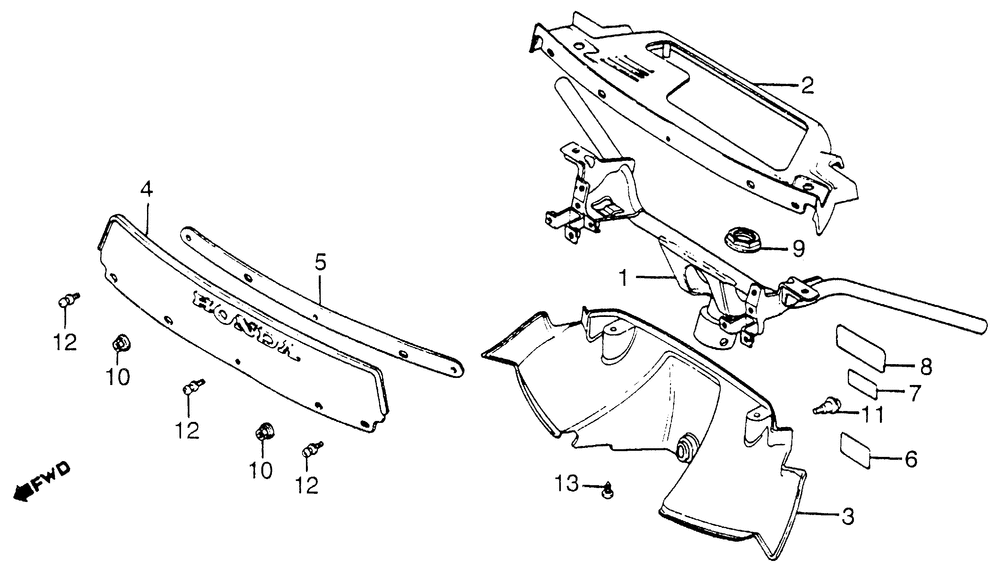 Handlebar & handlebar cover