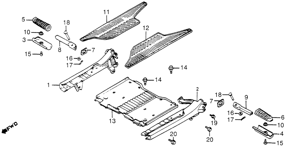 Floor panel & floor board