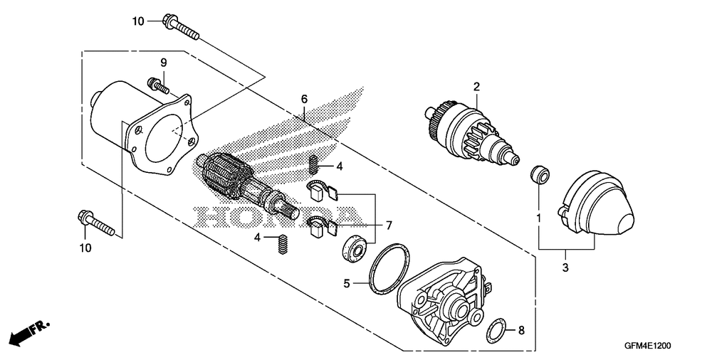 Starter motor