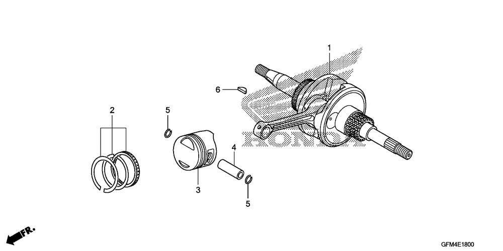 Crankshaft & piston