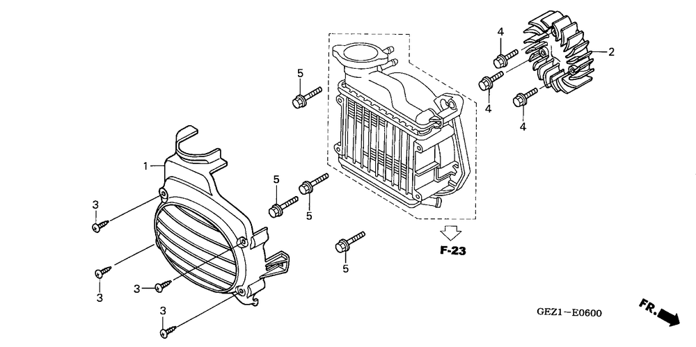 Cooling fan & fan cover