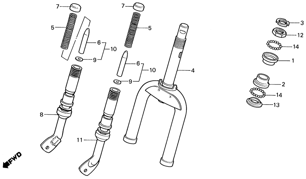 Front fork