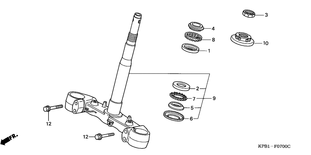 Steering stem