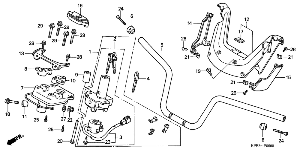 Handlebar & handle cover