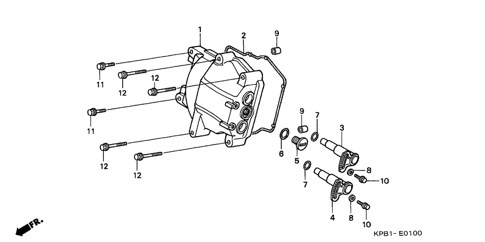 Cylinder head cover