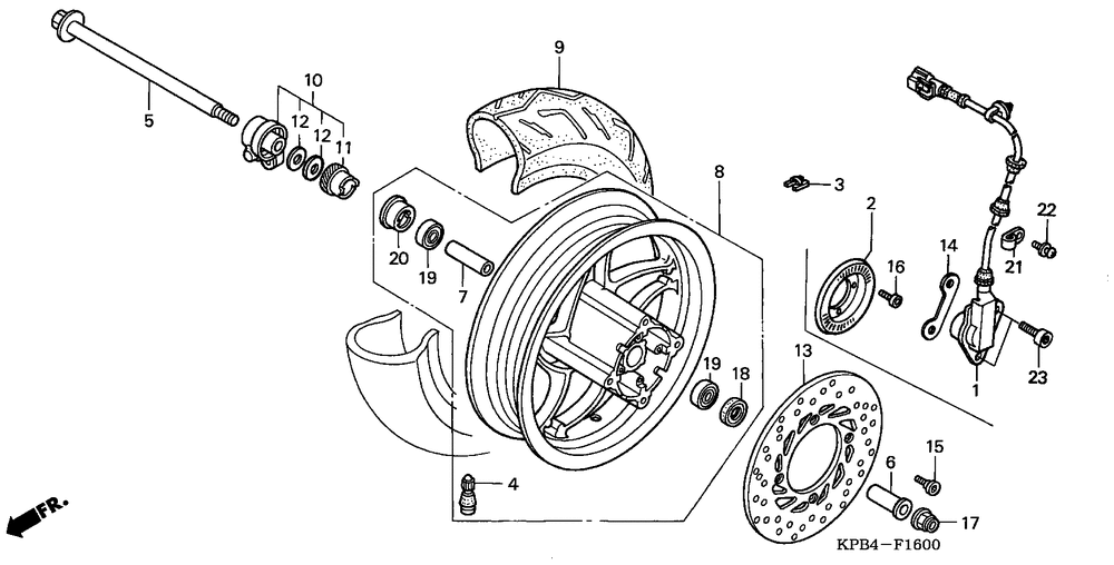 Front wheel