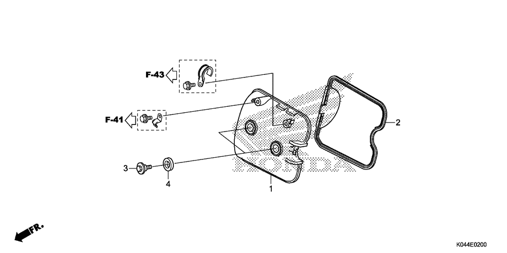 Cylinder head cover