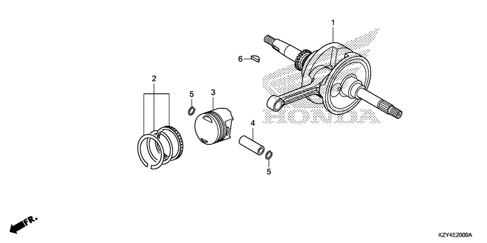 Crankshaft & piston