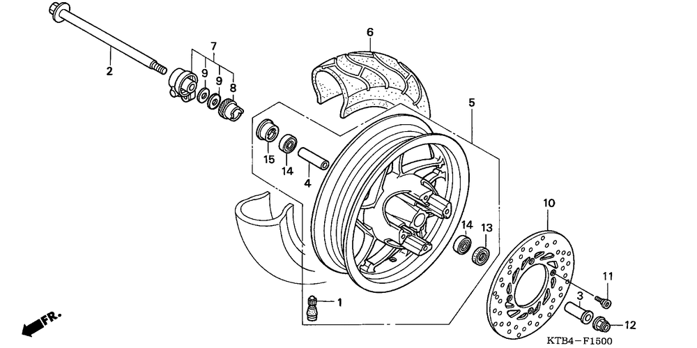 Front wheel