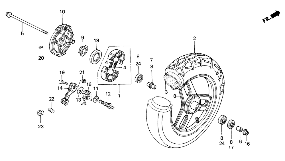 Front wheel