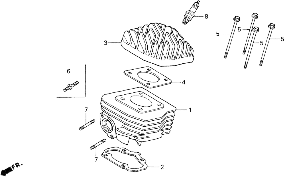 Cylinder & cylinder head