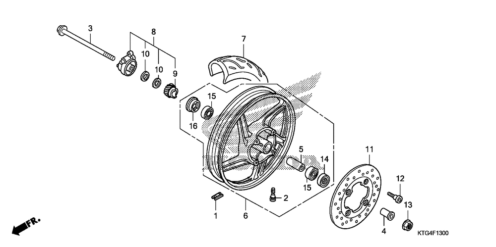 Front wheel