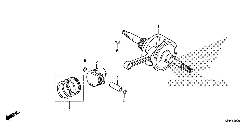 Crankshaft & piston