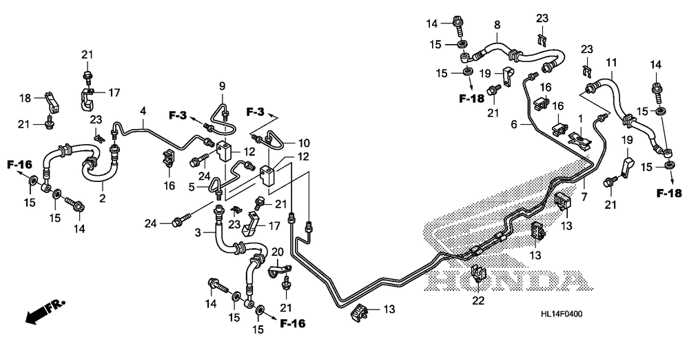 Brake pipe