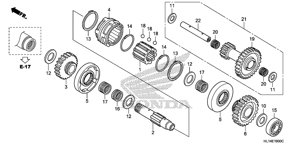 Reverse gear