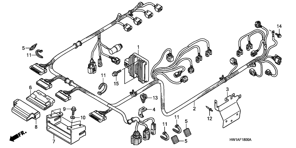 Wire harness (engine)