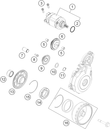 Electric starter