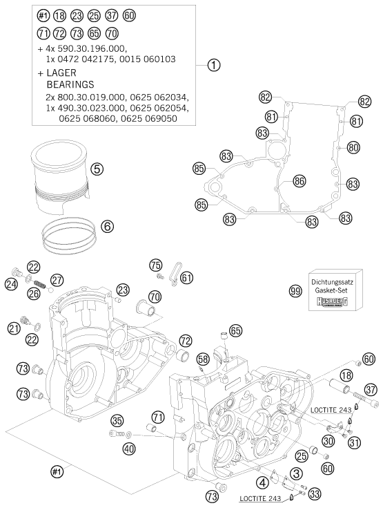 Engine case