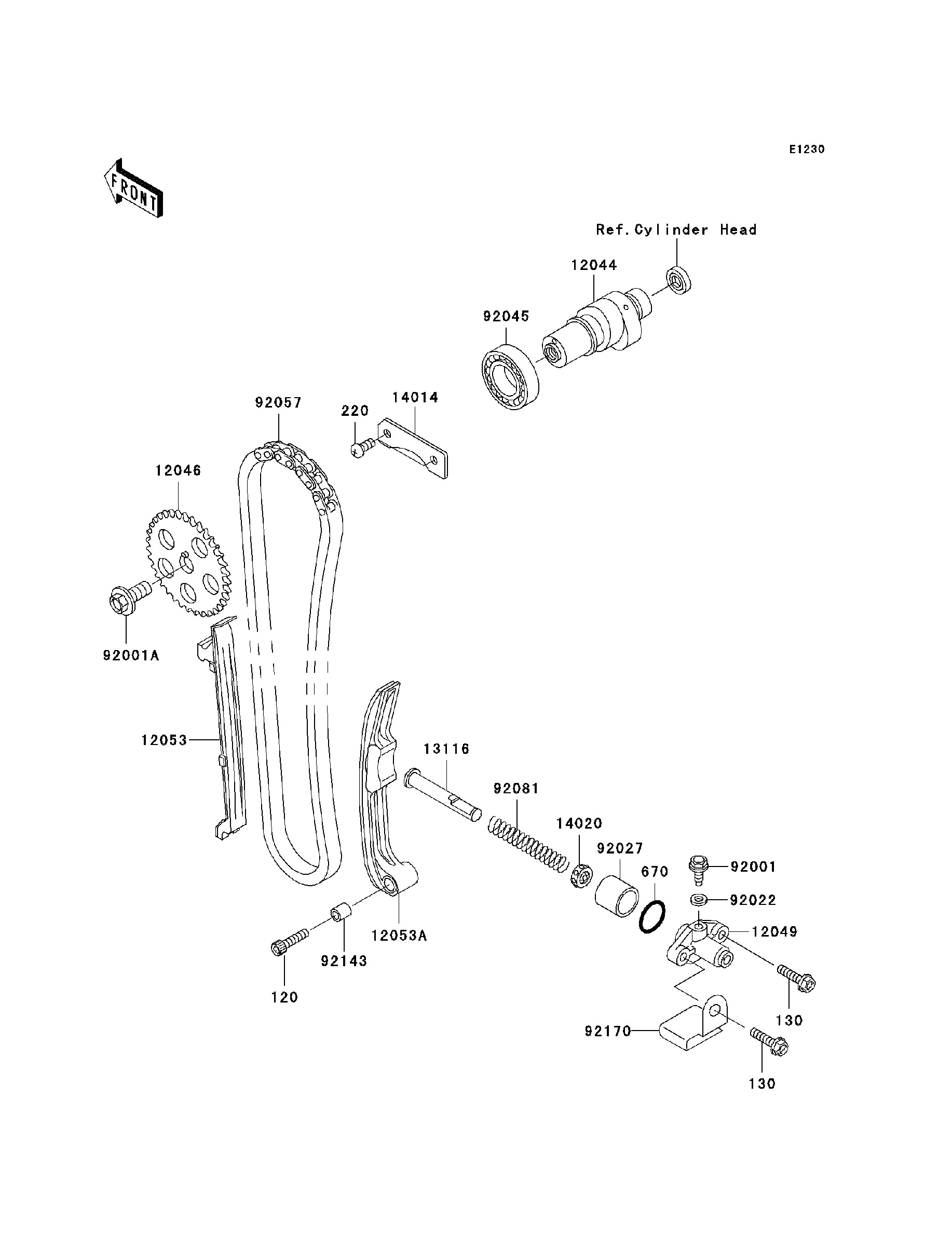 Camshaft(s)  tensioner