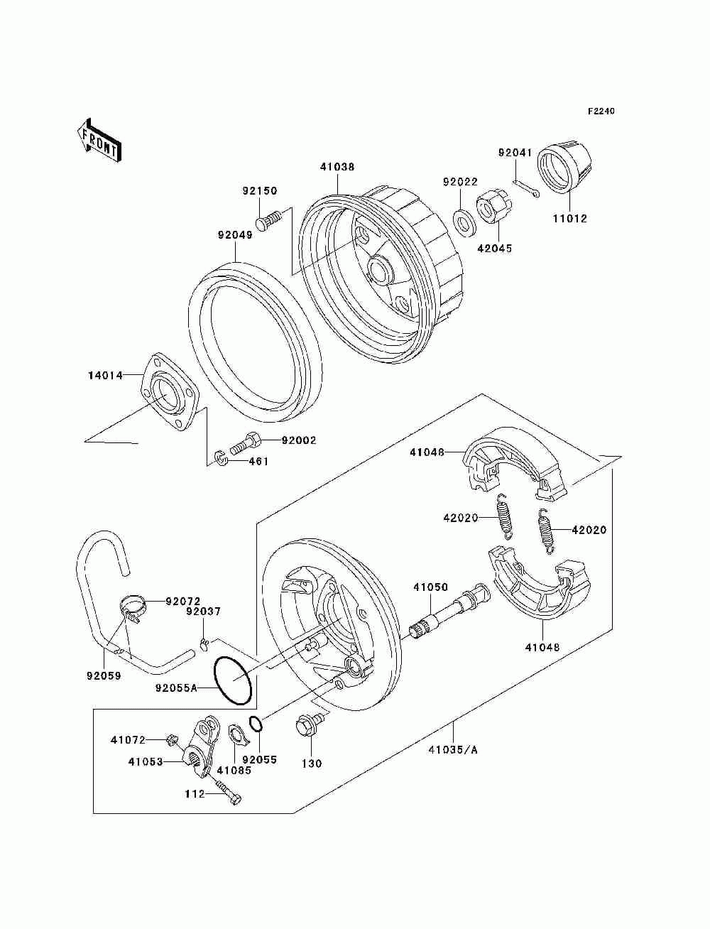 Rear hub