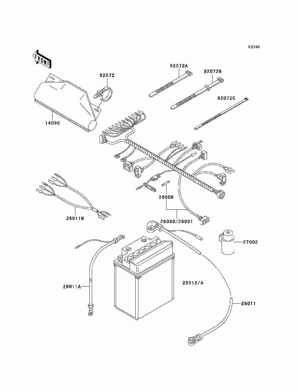 Chassis electrical equipment