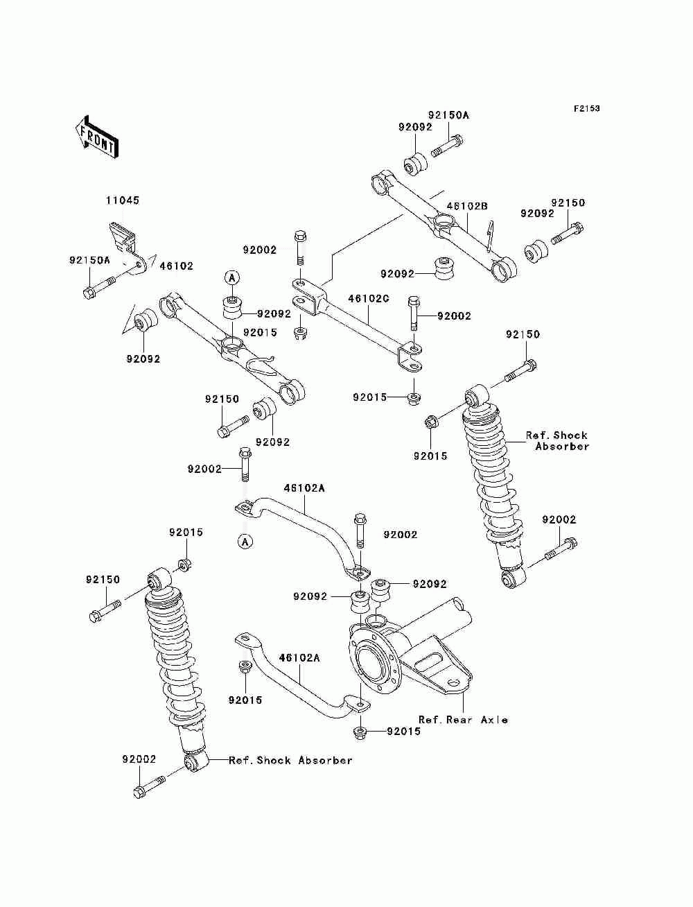 Rear suspension