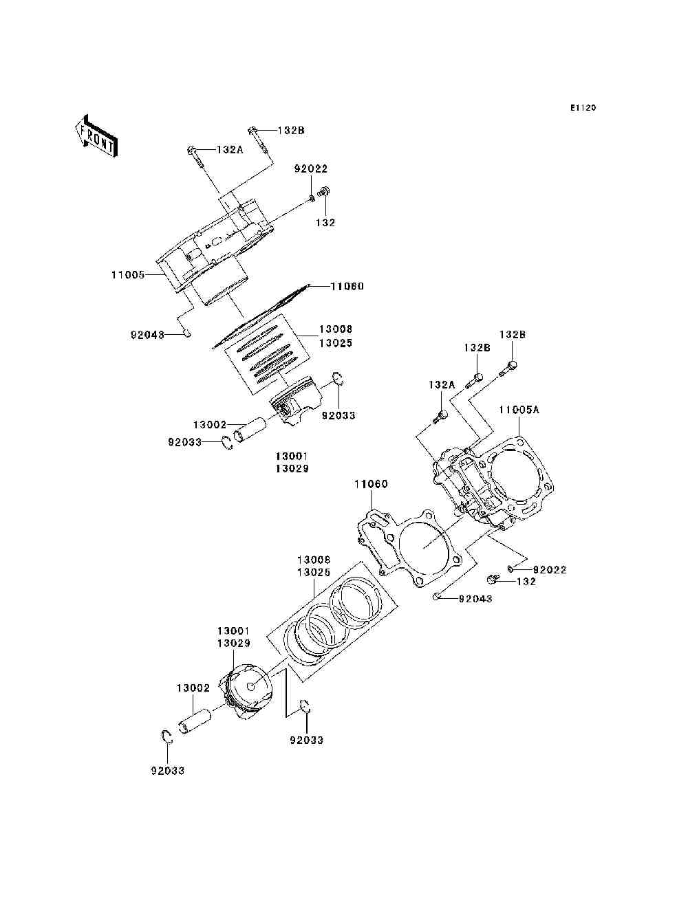 Cylinder  piston(s)