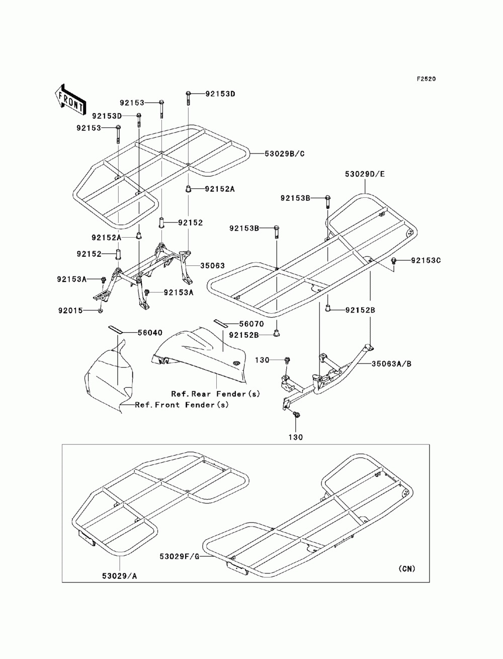 Carrier(s)(f6f-f9f)