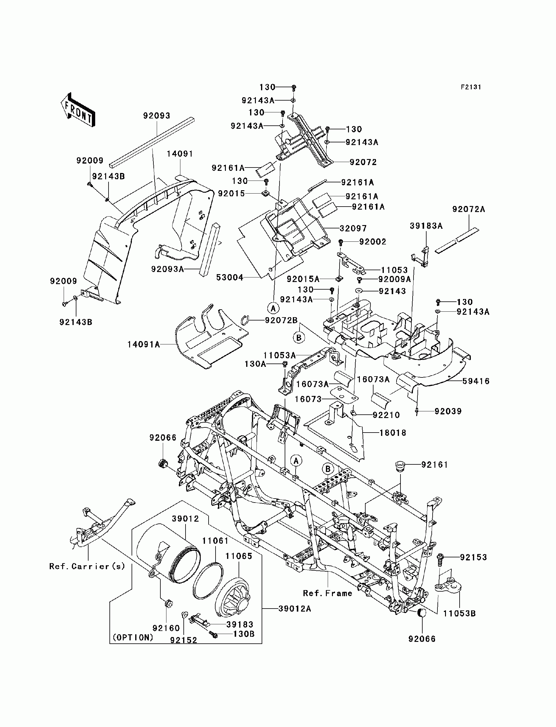 Frame fittings