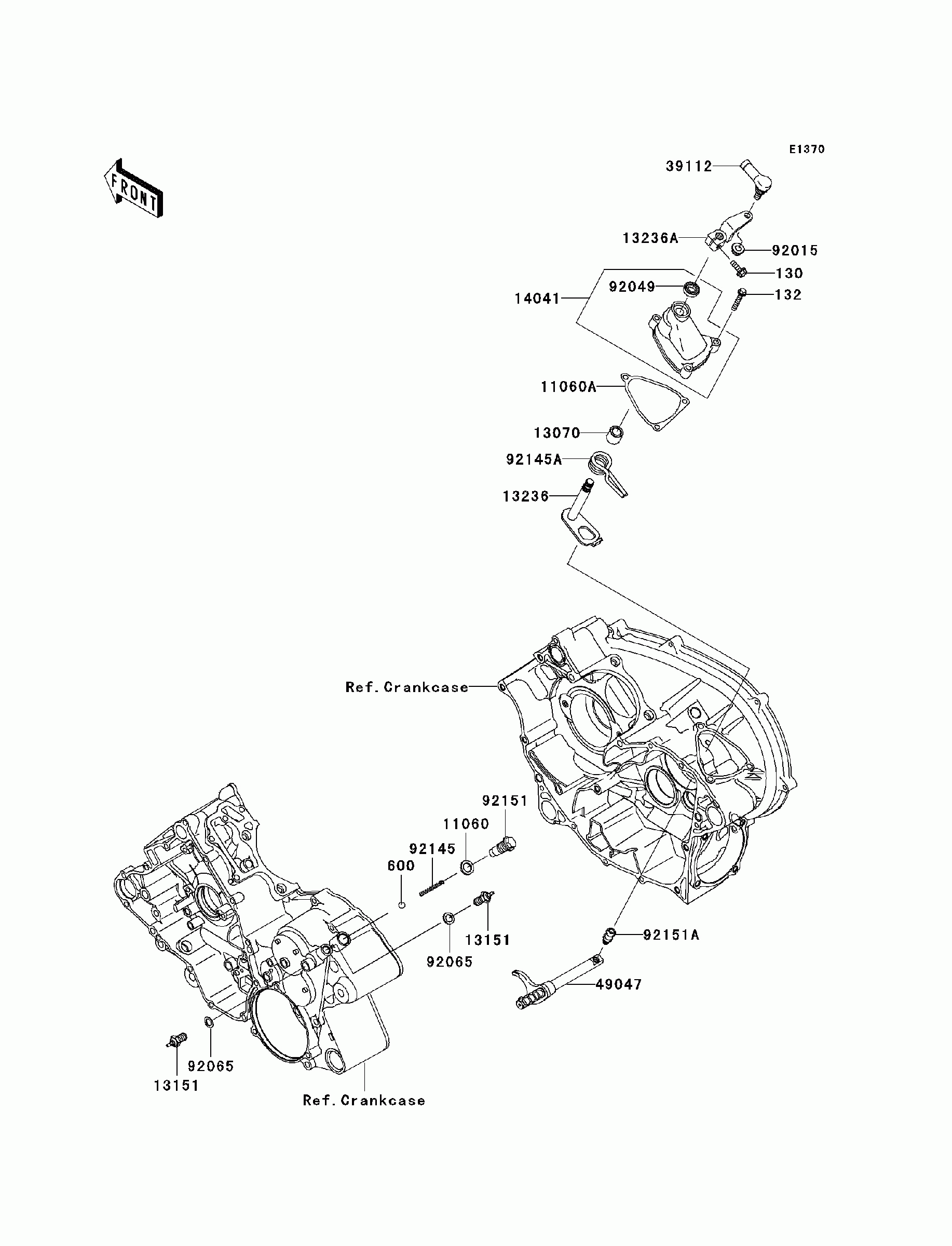 Gear change mechanism