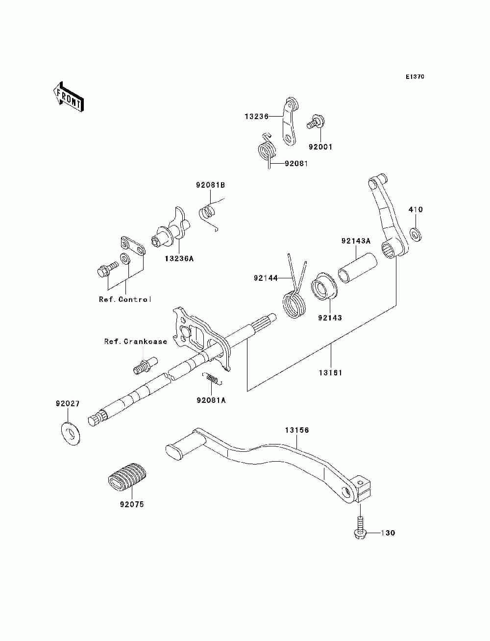 Gear change mechanism