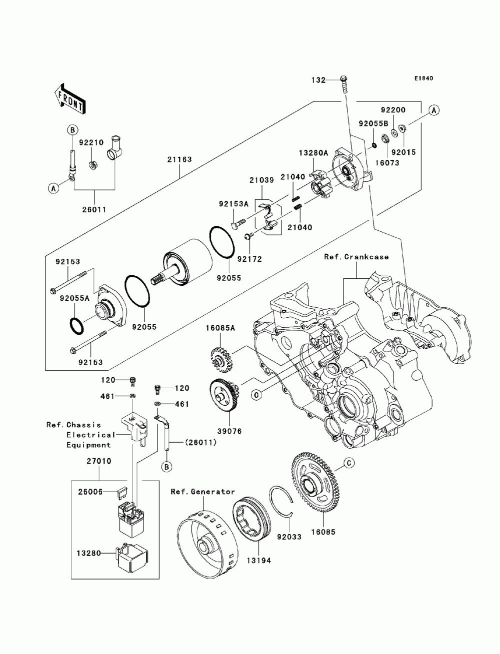 Starter motor