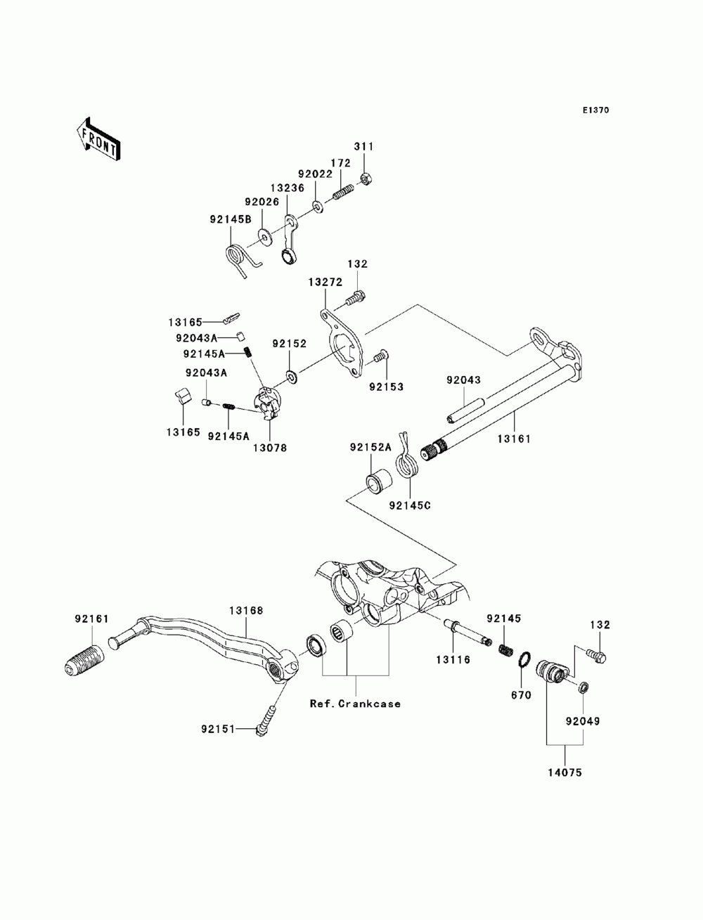 Gear change mechanism