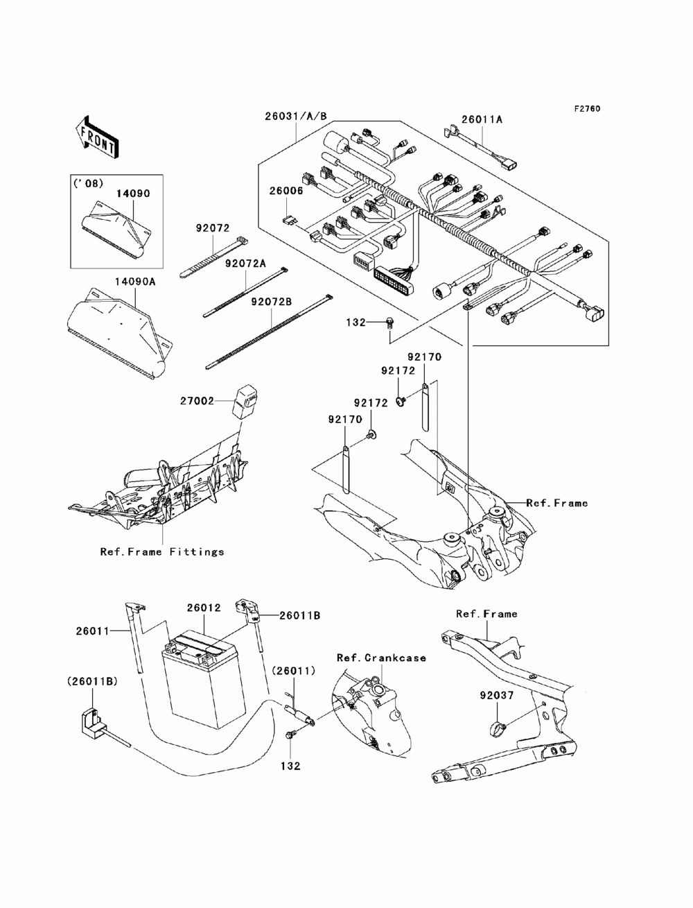 Chassis electrical equipment