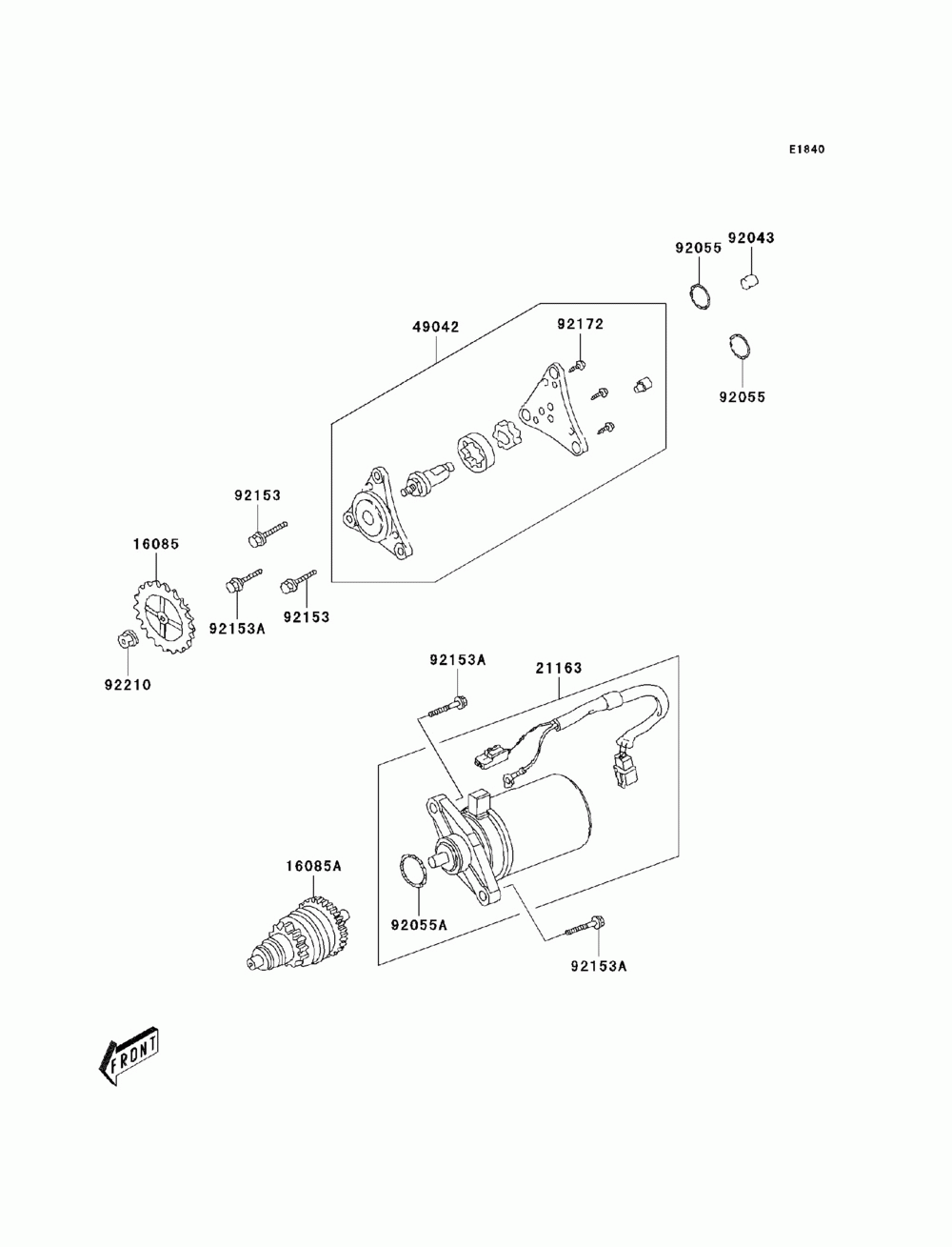 Starter motor