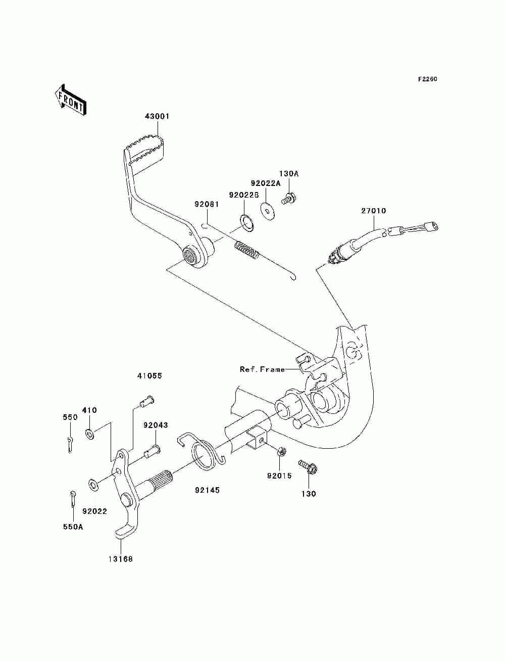 Brake pedal