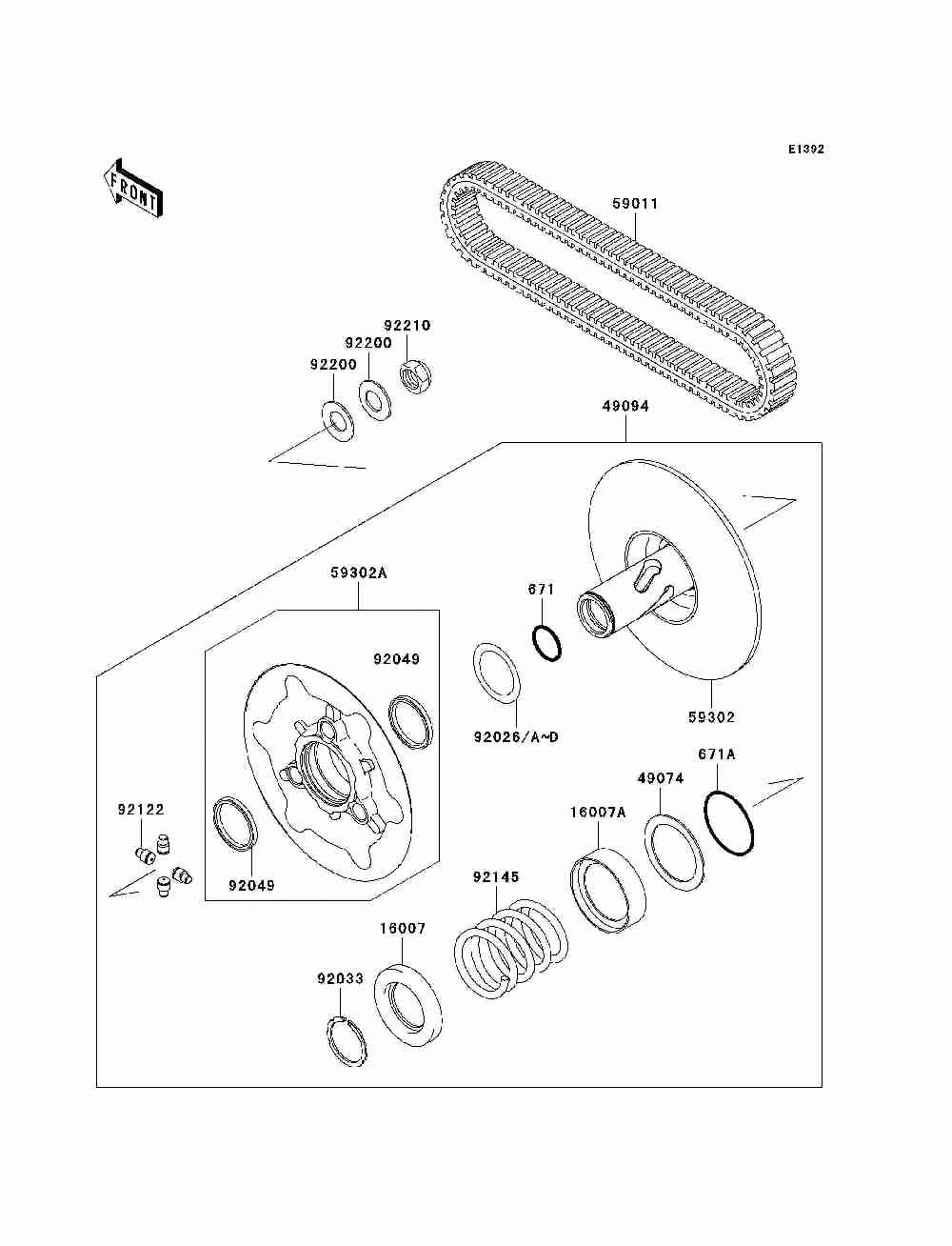 Driven converter