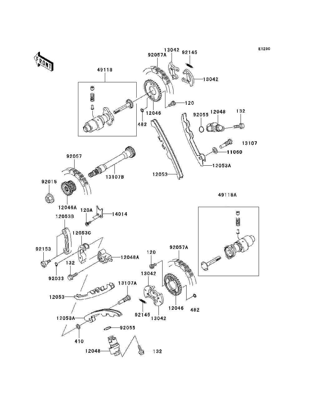 Camshaft(s)  tensioner(ksv700-a1)