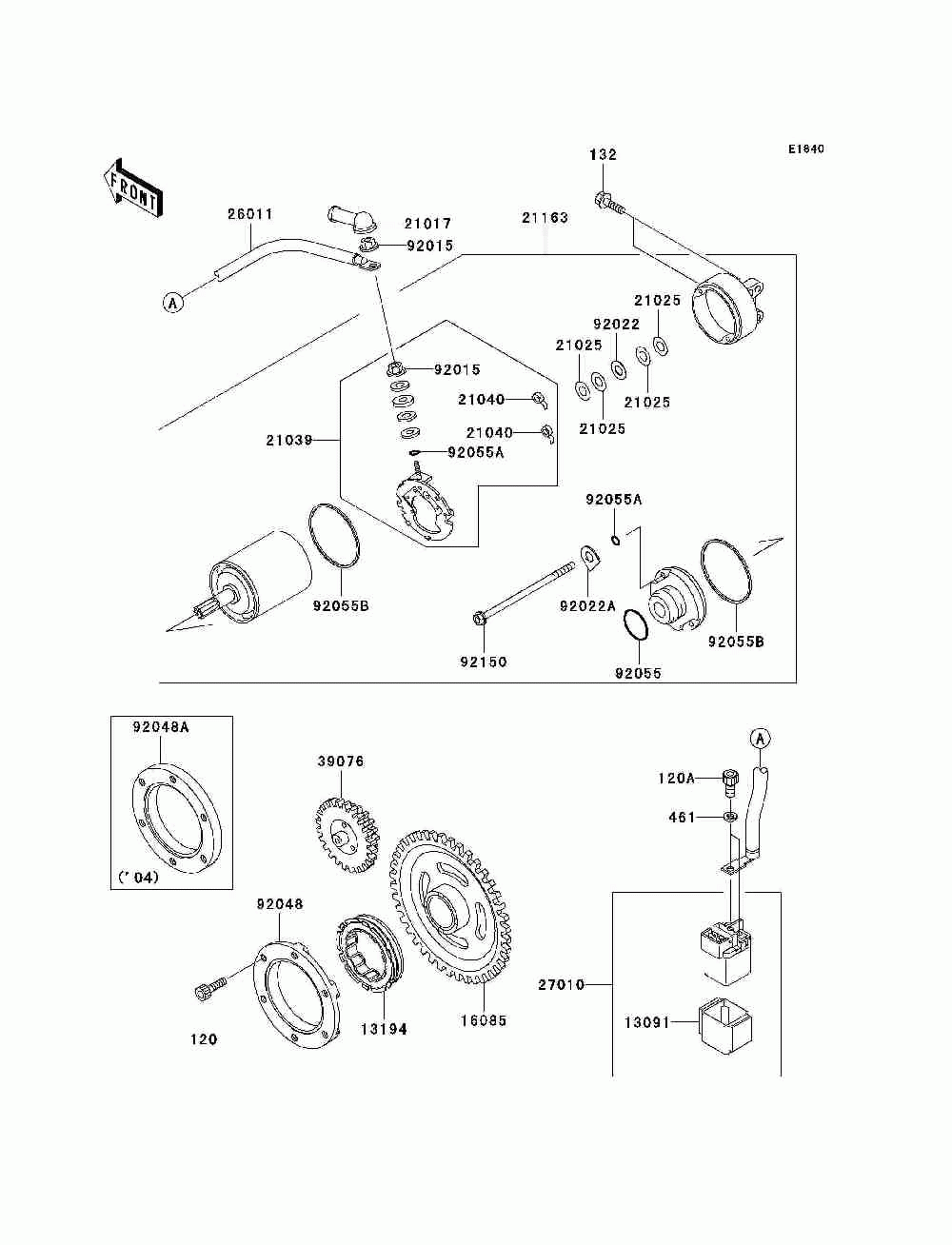 Starter motor