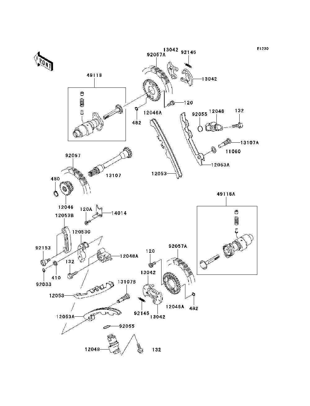 Camshaft(s)  tensioner