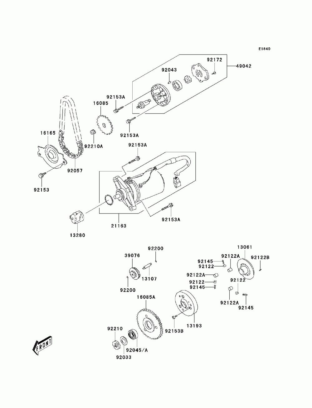 Starter motor