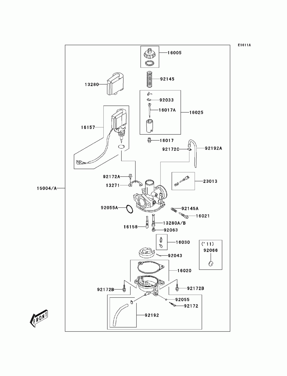 Carburetor(a8f-abf)