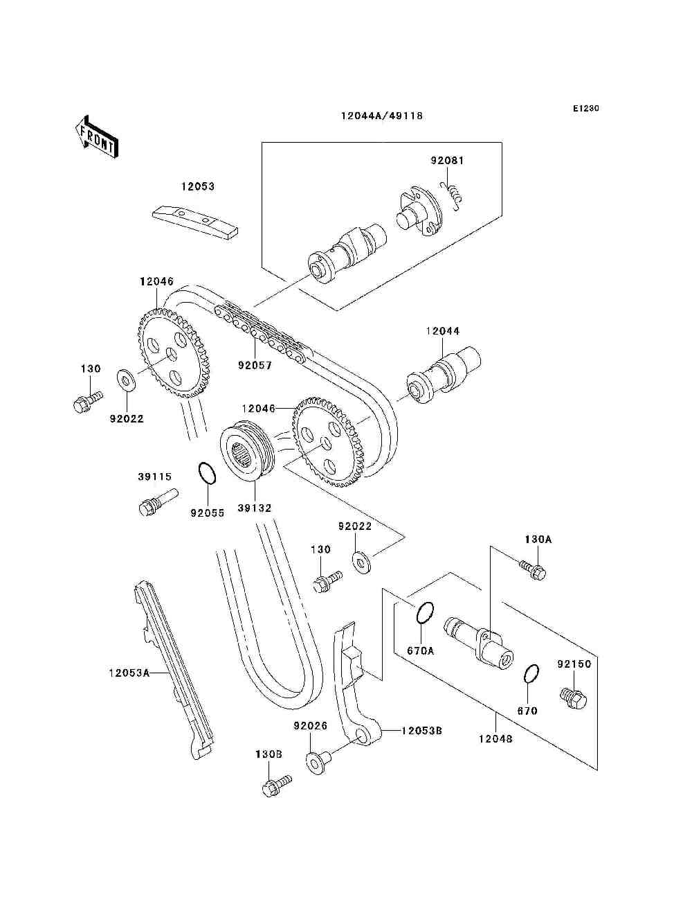 Camshaft(s)  tensioner