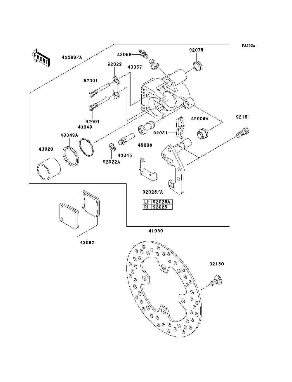 Front brake(b2  b3)