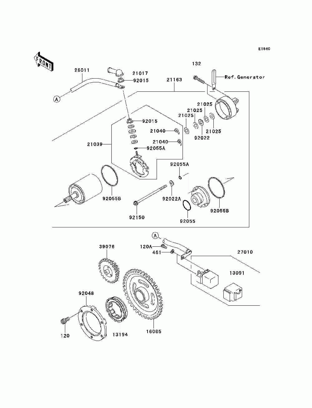 Starter motor