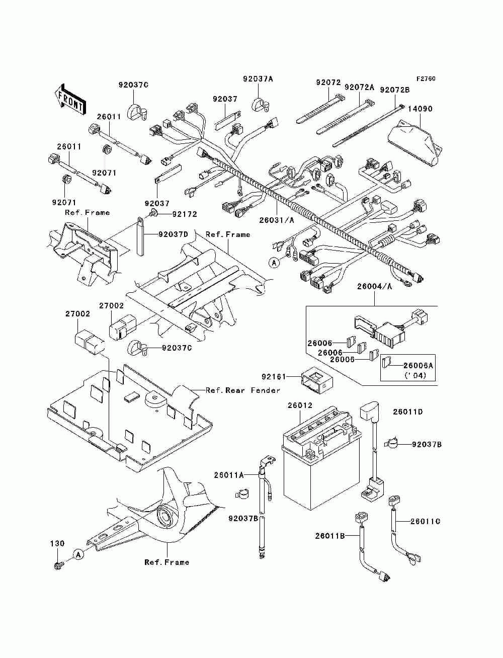 Chassis electrical equipment