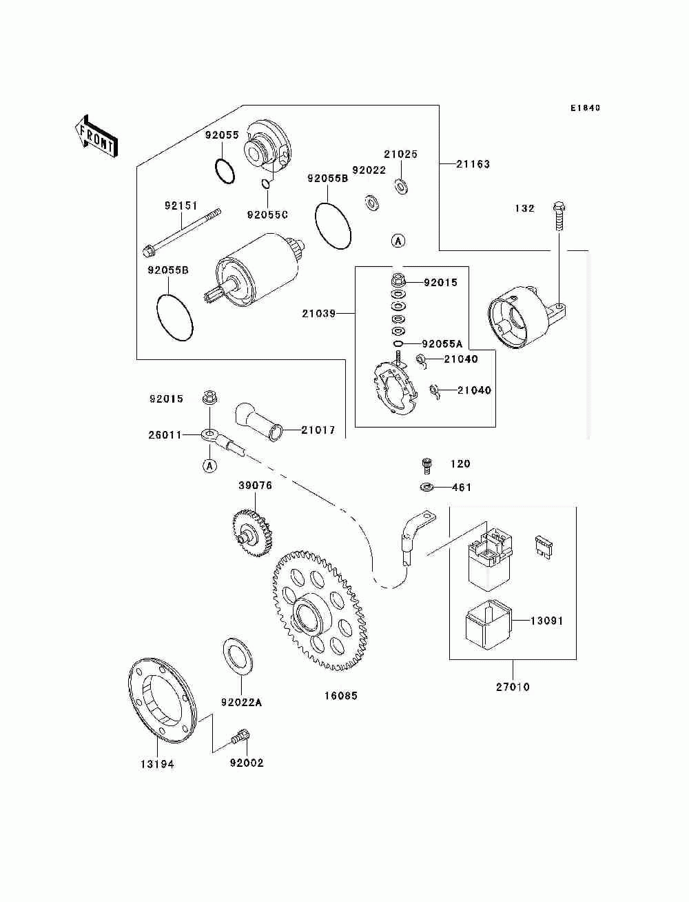 Starter motor